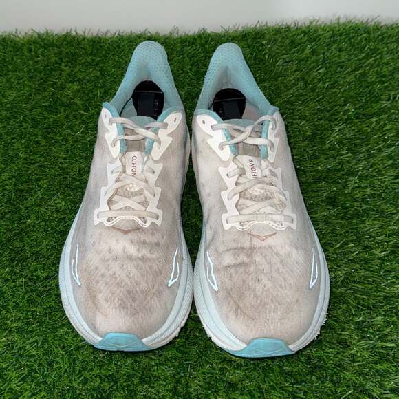 Hoka Women's Clifton 9 Frost Rose Gold Running Shoes - Picture 5 of 8